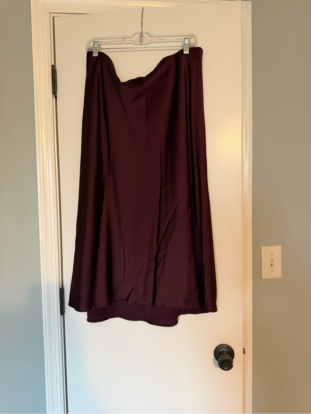Banana Republic Maxi Skirt in Burgundy Plum